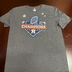 Houston Astros 2022 World Series champions gray T-shirt XL